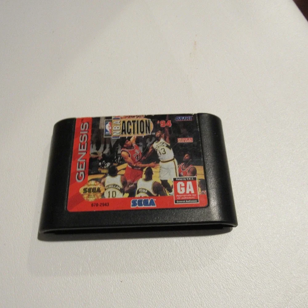 NBA Action '94 (Sega Genesis,‎ 1994) Cartridge Only